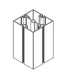 2.5" Square Post, 4 Slot, 90 - Style 4Q