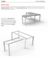 Edge, Double Frame Desk